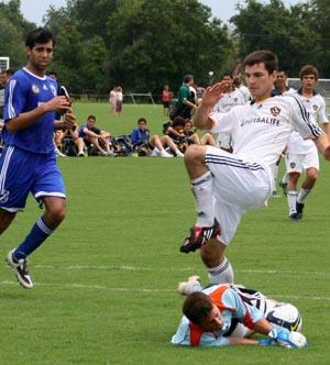 elite boys club soccer players from galaxy