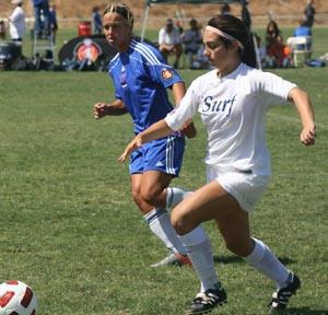 girls elite youth club soccer players