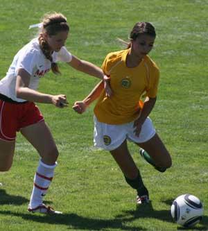 elite girls youth club soccer players