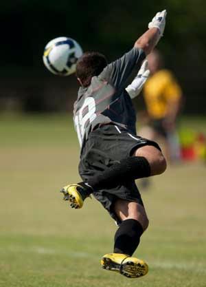 elite boys youth club soccer player