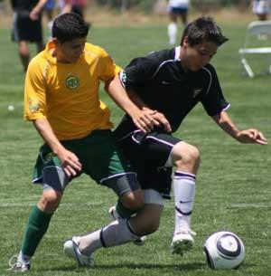 elite boys youth club soccer players