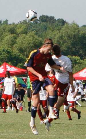 elite boys youth club soccer players