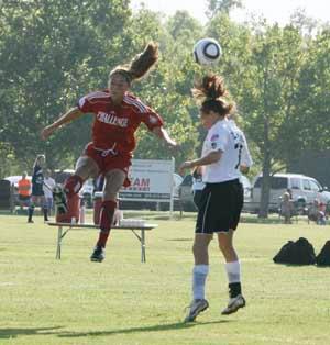 elite girls club youth soccer players