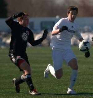 elite boys youth club soccer players