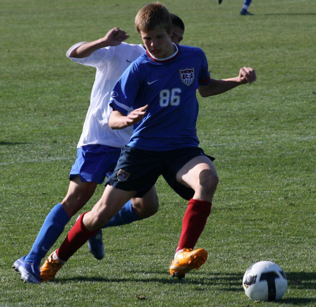 elite boys youth club soccer players