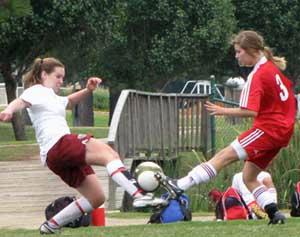 elite girls club soccer player