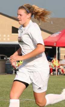 elite girls club soccer player