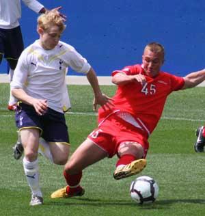 elite boys club soccer players in a boys club soccer tournament