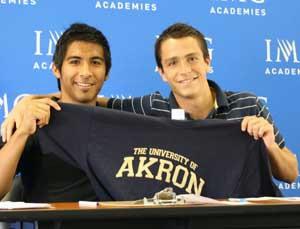 elite boys club soccer players Reinaldo Brenes and Martin Ontiveros