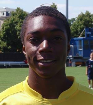 elite boys club soccer player kendall mcintosh