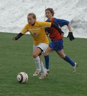 elite girls club soccer players