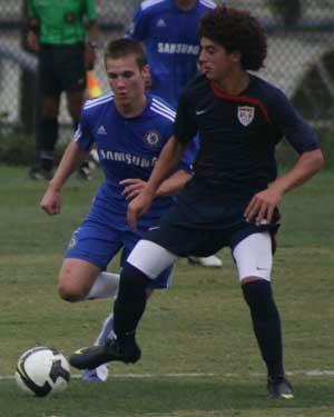 elite boys club soccer player steeven saba