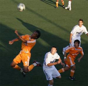 Elite boys club soccer player Jade Geoge.