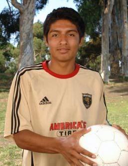 Elite boys club soccer player Steve Palacios.