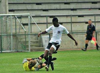 Elite club soccer player miles byass