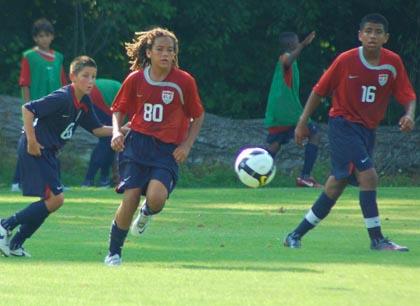 Day 2 of the U14 Boys National ID Camp ends