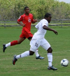 Elite boys club soccer player Darwin Jones.