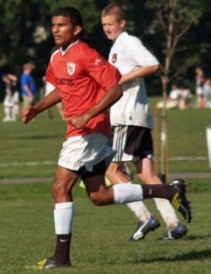 Boys elite club soccer player Jeremy Fernandes.