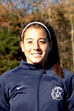 Girls club soccer player Alexandra Conigliaro.