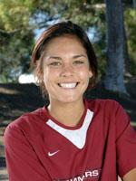 Girls club soccer player Samantha Strom.
