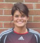 Women's college soccer player Hayley Marsh.