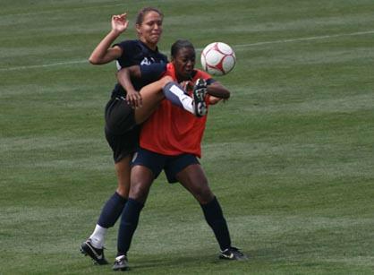 US U20 team plays exciting scrimmage with LA Sol