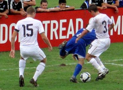 U17 MNT makes statement against DA Select team