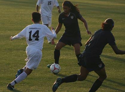 US U20 team dominates one match, survives another