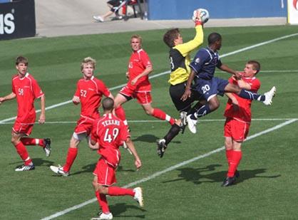 U18 Texans play 