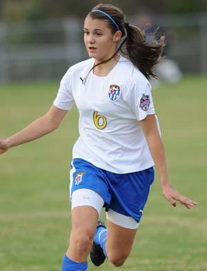 Club soccer player Sarah Molina of Cleveland FC.