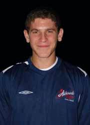 Elite club soccer player Dillon Powers of Andromeda Soccer Club.
