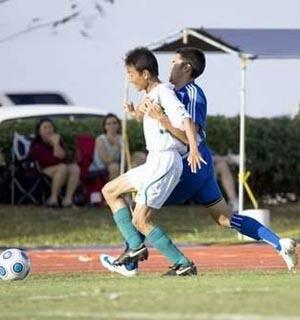 Elite club soccer player Joshua Borja.
