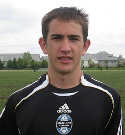 Elite club soccer player Juan Pablo Correa.