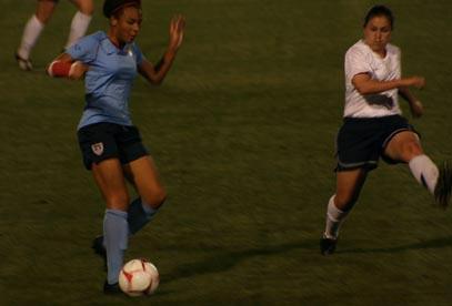 U17 women look strong at camp scrimmage