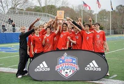 Texans win U16 Boys National League