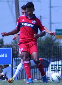 Fire's Kellen Gulley, boys club soccer, academy, playoffs