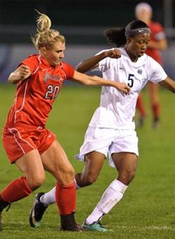 penn state women's college soccer player maya hayes