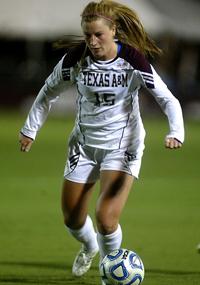 Kelley Monogue, Texas A&M, college soccer, women's soccer, Aggies
