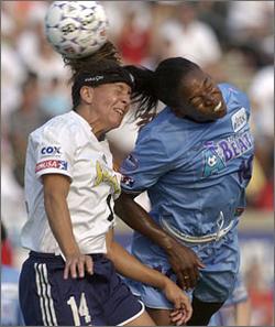 professional soccer player joy fawcett