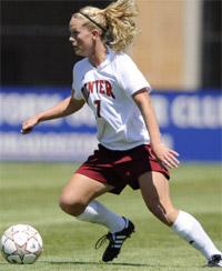 denver women's college soccer player kristen hamilton