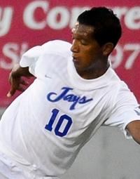 Creighton soccer player Jose Gomez