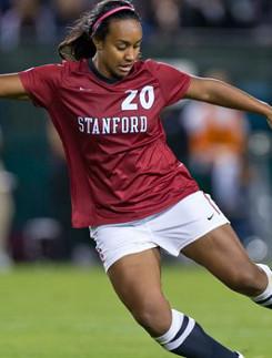 college soccer player Stanford Mariah Noguiera