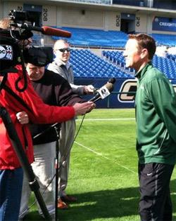 charlotte and stanford men's college soccer coach jeremy gunn