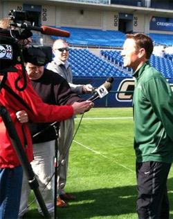 charlotte men's college soccer coach jeremy gunn