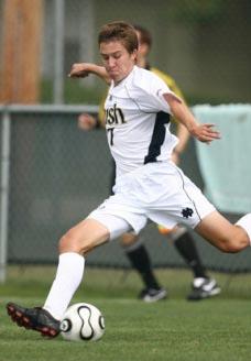 College soccer player Matt Besler.