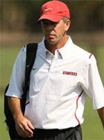 former stanford men's college soccer coach bret simon