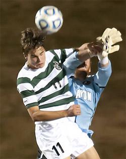 charlotte men's college soccer player guiseppe gentile