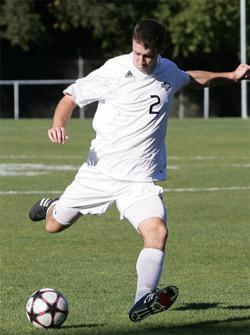 st. mary's men's college soccer player trevor newquist.