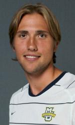 marquette men's college soccer player Axel Sjoberg