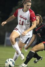 college soccer player Mandy McCalla